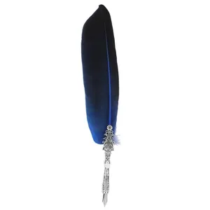 Comparateur de prix : Stylo plume classique calligraphie ensemble 8PCS - Bleu
