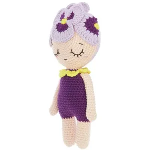 Kit Crochet Ricorumi Pensée - Blooming Beauties de : Une fleur délicat...