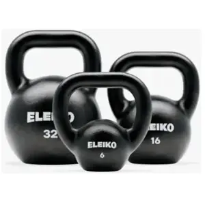 Eleiko KETTLEBELL - 16 KG BLACK pas cher