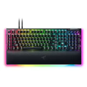 Razer BlackWidow V4 Pro - Mechanical Gaming Keyboard (Yellow Switch) pas cher