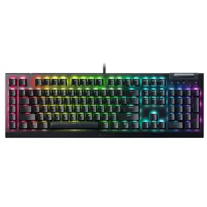 Comparateur de prix : Razer BlackWidow V4 X - Mechanical Gaming Keyboard (Green Switch)