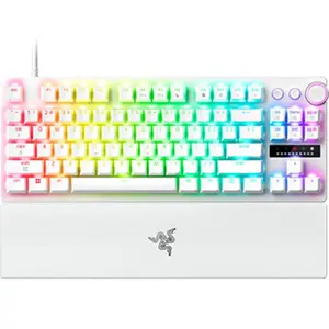 Comparateur de prix : Razer Huntsman V3 Pro Tenkeyless 8KHz - US - Blanche