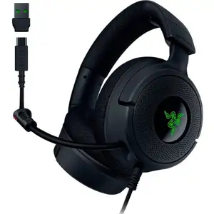 Comparateur de prix : Casque de jeu USB Razer Kraken V4 X noir