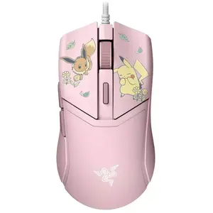 Ratón Razer Cobra Pikachu & Eevee Edition USB 8500 DPI Rose 6 Boutons pas cher