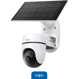 TP-Link Tapo C610 Kit Caméra WiFi solaire 2K QHD WiFi rotation 360° dé...
