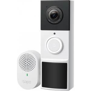 TP-Link Sonnette vidéo sans fil alimentée par batterie 2K 3MP - Tapo D210 pas cher