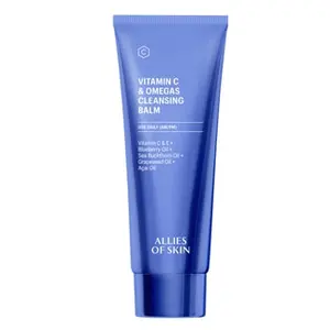 Comparateur de prix : Allies of Skin Vitamin C & Omegas Cleansing Balm baume démaquillant no...
