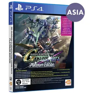 MICROMANIA Playstation Games Ps4 Sd Gundam G Generation Cross Rays - Platinum Import pas cher