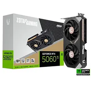 Comparateur de prix : Carte graphique ZOTAC GAMING GeForce RTX 5060 Ti AMP 16 Go GDDR7 Refle...
