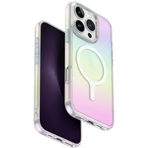 Uniq Coque De Téléphone Iridescia Iphone 16 Pro Magclick pas cher