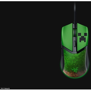 Comparateur de prix : Souris de jeu Razer Cobra Minecraft Edition Chroma RGB 8 500 DPI, vert...