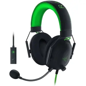 Comparateur de prix : Razer BlackShark V2 Casque Avec fil Arceau Jouer Noir, Vert