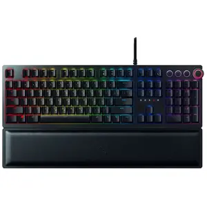 Clavier Gaming Razer Huntsman Elite - Clicky - Noir avec repose-poignets