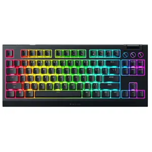 Comparateur de prix : Razer BlackWidow V4 Tenkeyless HyperSpeed - Switch orange - FR