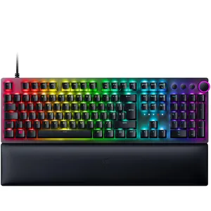 Razer Huntsman V2 Gaming Tastatur (Lila Switches) - optische Gaming Ta... pas cher
