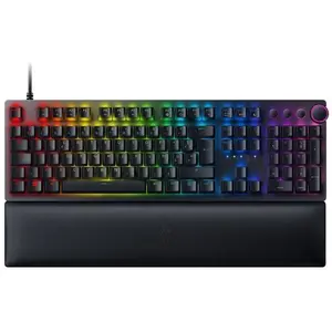 Comparateur de prix : Razer Huntsman V2 clavier Jouer USB AZERTY Français Noir