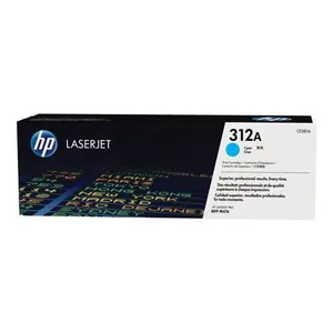 HP 312A - Cyan - original - LaserJet - cartouche de toner (CF381A) - pour Color LaserJet Pro MFP M476dn, MFP M476dw, MFP M476nw pas cher