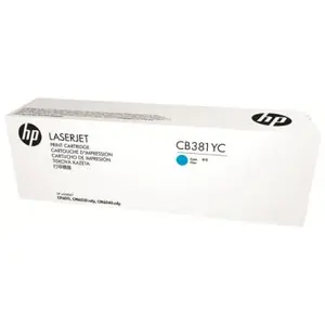 HP HP CB381YC - cyan - originale - LaserJet - cartouche de toner ( CB381YC ) - Contract pas cher