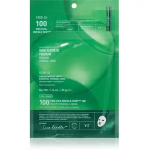 VT Cosmetics Pro Cica Reedle Shot 100 2Step Hydrogel Mask masque hydro...Vendu parnotino
