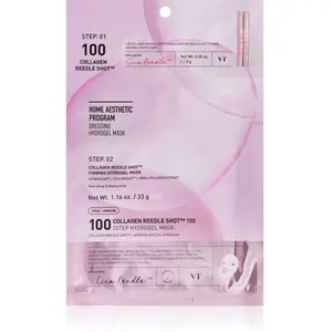 VT Cosmetics Collagen Reedle Shot 100 2Step Hydrogel Mask masque hydro...Vendu parnotino