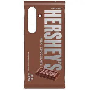 SAMSUNG Hershey's Milk Chocolate Snack Cover Galaxy S25, Brown pas cher