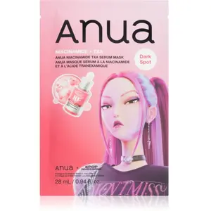 Anua K-Pop Demon Hunters Niacinamide TXA Serum Mask masque tissu éclat... pas cher