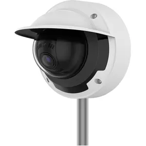 Hanwha Caméra dôme anti-vandalisme 2MP AI IR, Caméra réseau, Blanc