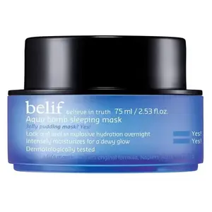 Belif Aqua Bomb masque de nuit hyper-hydratant 75 ml pas cher