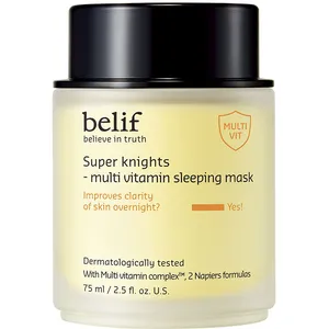 Comparateur de prix : Belif Masque de nuit multivitaminé Super Knights 75 ml