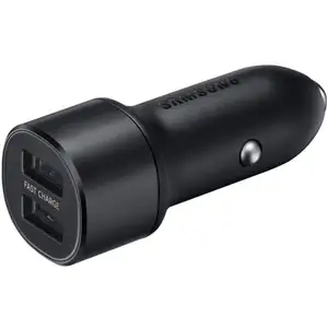 Comparateur de prix : Samsung Chargeur allume cigare MINI, Charge Rapide, 2 sorties USB (sans cable)