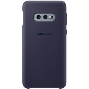 Samsung Coque Silicone Ultra Fine Bleu Marine Galaxy S 10 E, EF-PG970TNEGWW pas cher