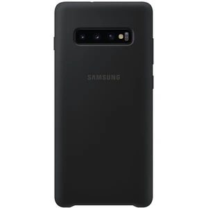 Samsung Coque Silicone S10+ ultra fine - Noir pas cher