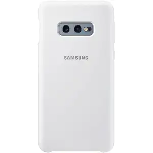 Beetlecase Samsung Galaxy S10E Silicone Cover Case - Blanc EF-PG970TWEGWW