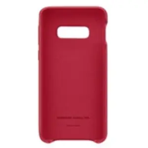 Comparateur de prix : Samsung Coque en cuir S10e - Rouge bordeaux