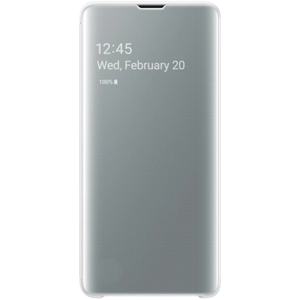 Samsung Etui Clear View Cover Blanc Galaxy S 10 EF-ZG973CGEGWWVendu paramazon
