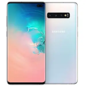 Samsung Galaxy S10+ 16,3 cm (6.4") Double SIM Android 9.0 4G USB Type-C 8 Go 128 Go 4100 mAh Blanc pas cher