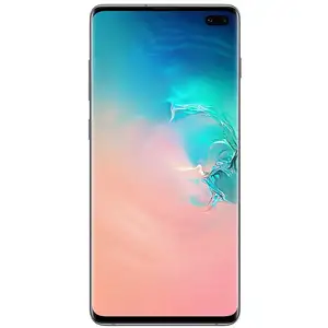 Samsung Galaxy S10+ SM-G975F 16,3 cm (6.4") Double SIM hybride Android 9.0 4G USB Type-C 8 Go 128 Go 4100 mAh Blanc pas cher