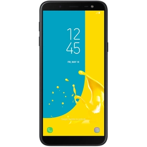 Non communiqué Samsung Galaxy J6 - 4G smartphone - double SIM - RAM 3 Go / Mémoire interne 32 Go - microSD slot - écran OEL - 5.6" - 1480 x 720 pixels - rear camera 13 MP - front camera 8 MP - noirVendu parfnac