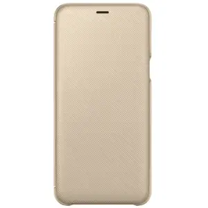 Comparateur de prix : Etui à rabat Samsung EF-WA605CF doré pour Galaxy A6+ A605 2018 TU
