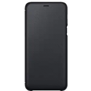 Comparateur de prix : Etui à rabat Samsung EF-WA605CB noir pour Galaxy A6+ A605 2018 TU
