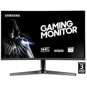 Comparateur de prix : Samsung Ecran 27 pouces C27JG50 Moniteur Gaming incurvé 27" 144Hz WQHD