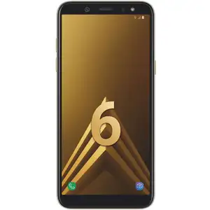 Samsung A6 Smartphone débloqué LTE (Ecran : 5,6 Pouces - 32 Go - Double Nano-SIM - Android) Or pas cher