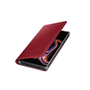 SAMSUNG GALAXY NOTE 9 LEATHER VIEW WALLET RED