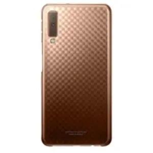 Comparateur de prix : Beetlecase Samsung Coque Rigide pour Galaxy A7 (2018) Doré/Transparente
