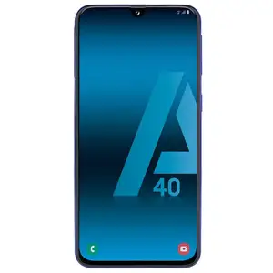 Samsung Galaxy A40 4Go/64Go Bleu Double SIM A405 pas cher