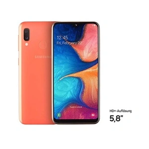 Samsung Galaxy A20e - Double Sim - 32Go 3Go RAM - Corail - DE - Tout Opérateurs pas cher
