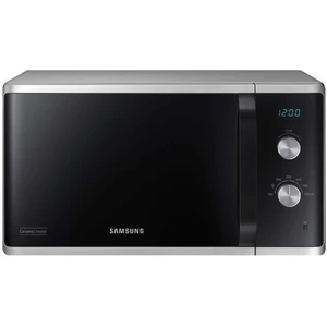 Samsung - micro-ondes solo 23l 800w silver ms23k3614as - ms23k3614as pas cher