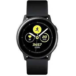 Comparateur de prix : Samsung Galaxy Watch Active 40 mm noir bracelet sport black [Wi-Fi]