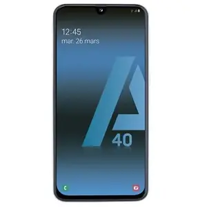 Samsung Galaxy A40 15 cm (5.9") Double SIM Android 9.0 4G USB Type-C 4 Go 64 Go 3100 mAh Blanc pas cher