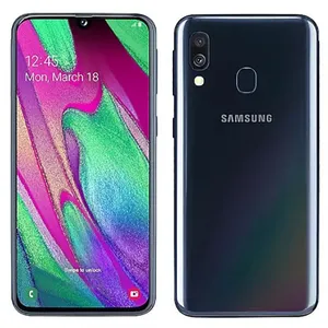 Comparateur de prix : Samsung Galaxy A40 SM-A405F 15 cm (5.9") Double SIM Android 9.0 4G USB Type-C 4 Go 64 Go 3100 mAh Noir